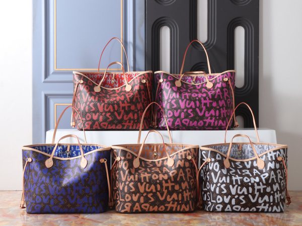 LV x Stephen Sprouse Monogram Graffiti Neverfull MM Bag M40995 BC LV x Stephen Sprouse Monogram Graffiti Neverfull MM Bag M40995 BC