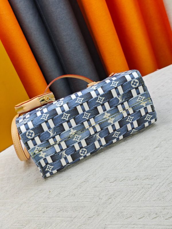 LV OnTheGo PM Monogram Denim Woven Bag M46373 BC