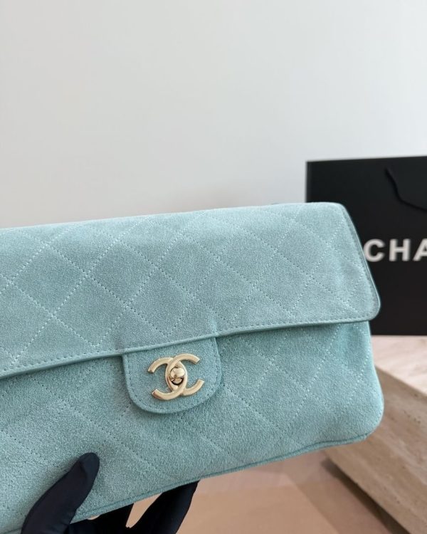 CN Suede Souplissimo Maxi Flap Bag QA CN Suede Souplissimo Maxi Flap Bag QA