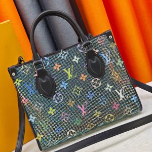 LV OnTheGo PM Rhinestone Monogram Bag M46373 BC