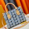 LV OnTheGo PM Monogram Denim Woven Bag M46373 BC