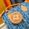 LV OnTheGo PM Monogram Denim Woven Bag M46373 BC