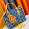 LV OnTheGo PM Monogram Denim Woven Bag M46373 BC