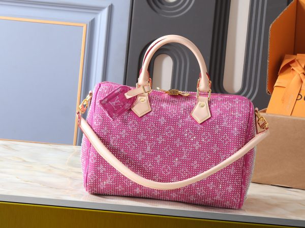 LV Speedy Bandoulière 30 Rhinestones Bag M14430-M13344 BC