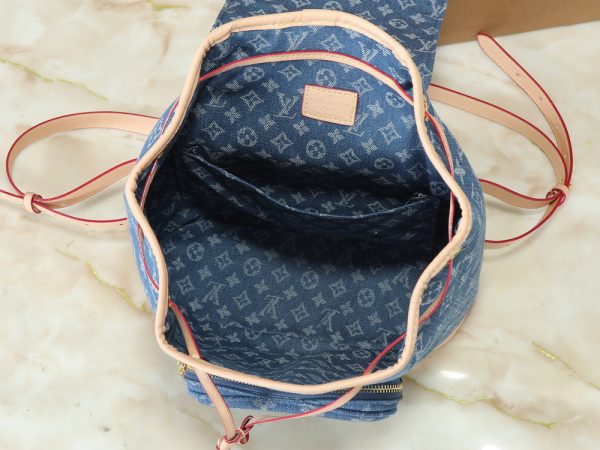 LV Montsouris PM Monogram Denim Bag M11197-M11198 BC