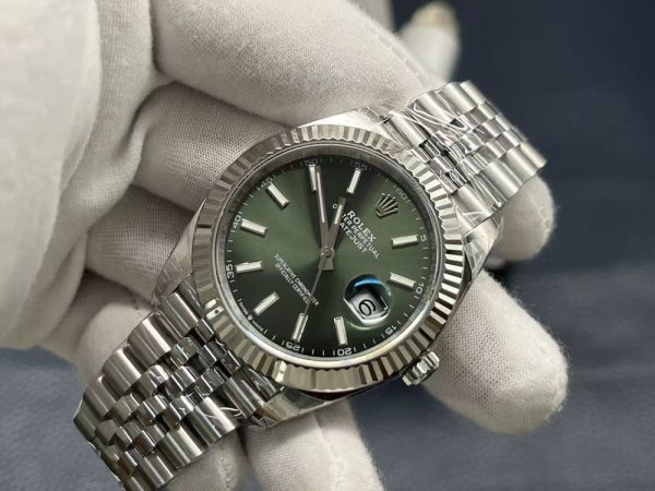 Rolex Datejust Green Dial Watch Rolex Datejust Green Dial Watch