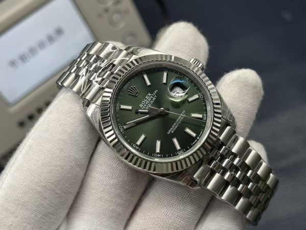 Rolex Datejust Green Dial Watch Rolex Datejust Green Dial Watch