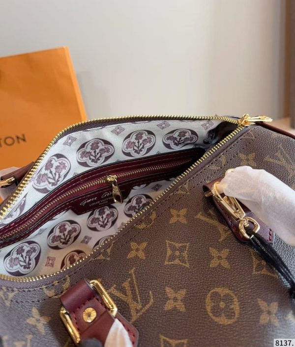 LV Speedy Soft 30 Celebration Monogram Bag LV Speedy Soft 30 Celebration Monogram Bag