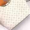 LV Carmel Mahina Hobo Cream Bag
