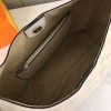LV Carmel Mahina Hobo Cream Bag