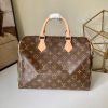 LV Monogram Canvas Speedy Bandouliere 25 Bag