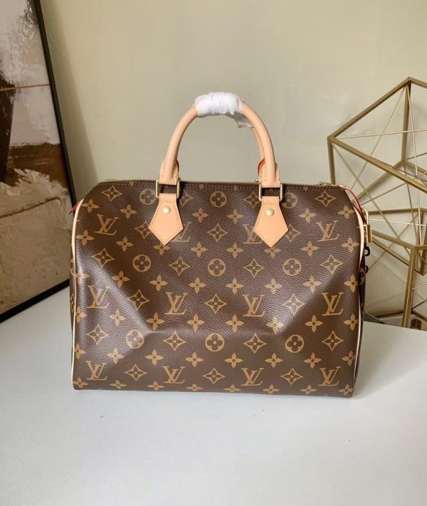 LV Monogram Canvas Speedy Bandouliere 25 Bag