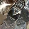 LV Monogram Miroir Speedy Bandoulière 20 Silver Bag
