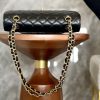 CN Classic Medium Double Flap Black Caviar Bag
