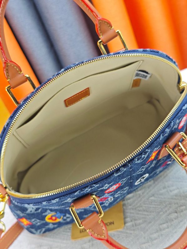 LV Alma PM Monogram Denim Patches Bag M53152-M53151 BC