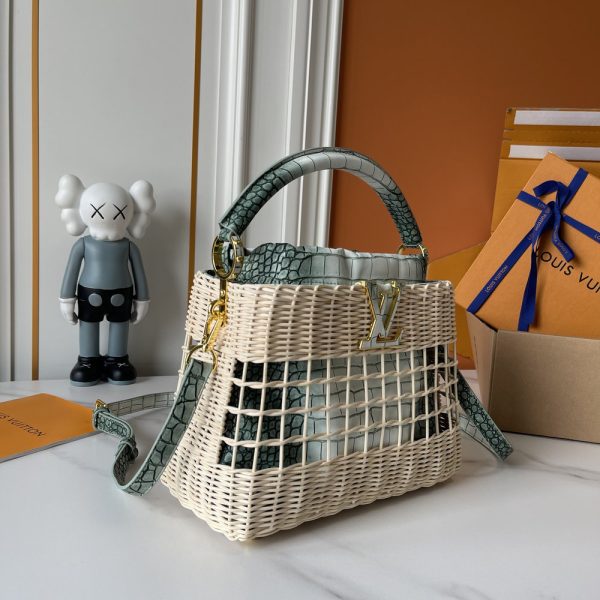 LV Capucines BB Wicker Bag M85481 BC