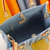LV OnTheGo PM Monogram Denim Woven Bag M46373 BC