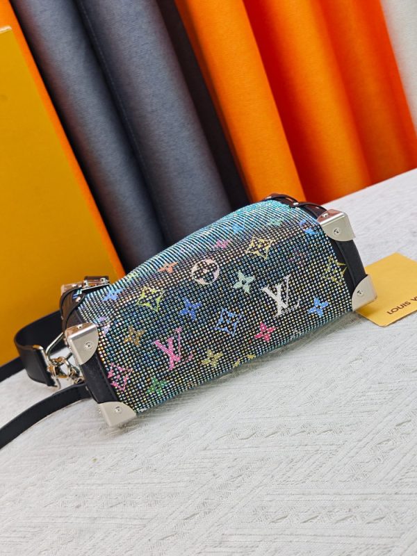 LV Side Trunk Rhinestone Monogram Bag M46907-M46358 BC LV Side Trunk Rhinestone Monogram Bag M46907-M46358 BC