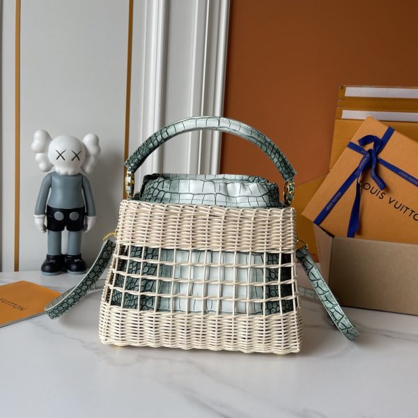 LV Capucines BB Wicker Bag M85481 BC