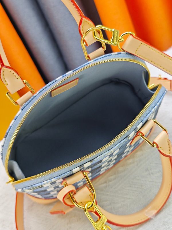 LV Alma Monogram Denim Woven Bag M28902-M53152 BC