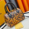 LV Speedy Bandoulière 20 Monogram Leopard Canvas Bag M58953 BC