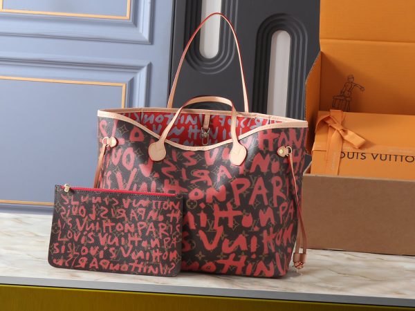 LV x Stephen Sprouse Monogram Graffiti Neverfull MM Bag M40995 BC LV x Stephen Sprouse Monogram Graffiti Neverfull MM Bag M40995 BC