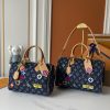 LV Speedy Bandoulière Monogram Denim Patchwork Bag M13282-M15241 BC LV Speedy Bandoulière Monogram Denim Patchwork Bag M13282-M15241 BC