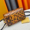LV Speedy Bandoulière 20 Monogram Leopard Canvas Bag M58953 BC