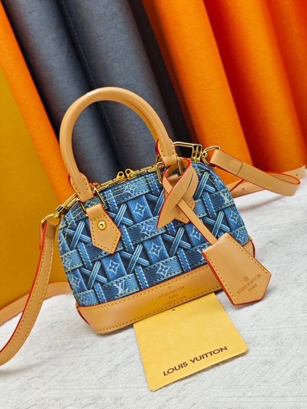 LV Alma Monogram Denim Woven Bag M28902-M53152 BC