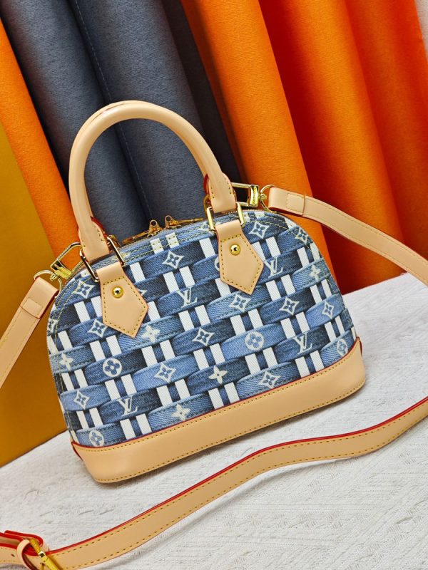 LV Alma Monogram Denim Woven Bag M28902-M53152 BC