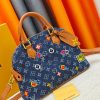 LV Alma PM Monogram Denim Patches Bag M53152-M53151 BC