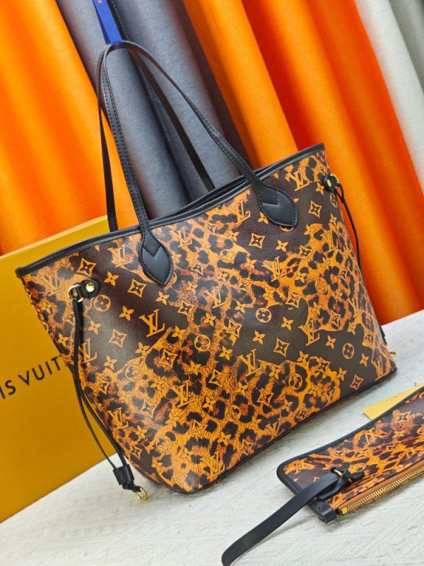 LV Neverfull MM Monogram Leopard Canvas Bag M40995 BC LV Neverfull MM Monogram Leopard Canvas Bag M40995 BC