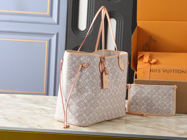LV Neverfull MM Monogram Jacquard Bag M2A381-M40995 BC LV Neverfull MM Monogram Jacquard Bag M2A381-M40995 BC