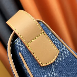 LV Montsouris Messenger MM Denim Bag N40743 BC