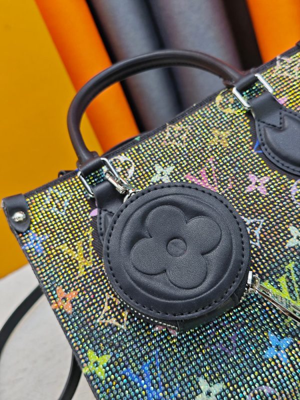 LV OnTheGo PM Rhinestone Monogram Bag M46373 BC LV OnTheGo PM Rhinestone Monogram Bag M46373 BC