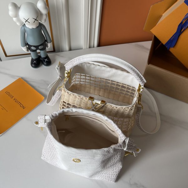 LV Capucines BB Wicker Bag M85481 BC