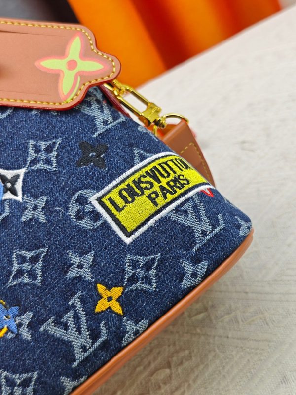 LV Alma PM Monogram Denim Patches Bag M53152-M53151 BC