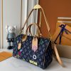 LV Speedy Bandoulière Monogram Denim Patchwork Bag M13282-M15241 BC LV Speedy Bandoulière Monogram Denim Patchwork Bag M13282-M15241 BC