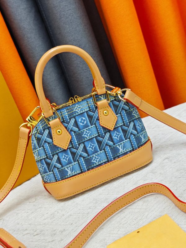 LV Alma Monogram Denim Woven Bag M28902-M53152 BC