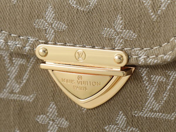 LV Baggy Monogram Denim Green Bag M27328-M27329-M28266 BC