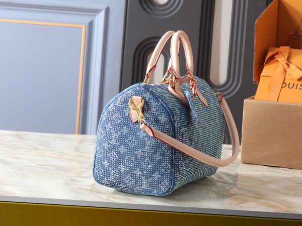 LV Speedy Bandoulière 30 Rhinestones Bag M14430-M13344 BC