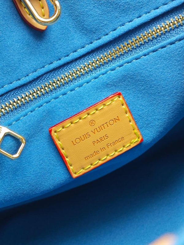 LV OnTheGo PM Monogram Denim Woven Bag M46373 BC