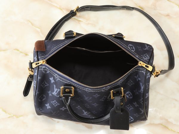 LV Speedy Bandouliere 25 Monogram Denim Bag M13345-M40390 BC LV Speedy Bandouliere 25 Monogram Denim Bag M13345-M40390 BC