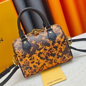 LV Speedy Bandoulière 20 Monogram Leopard Canvas Bag M58953 BC