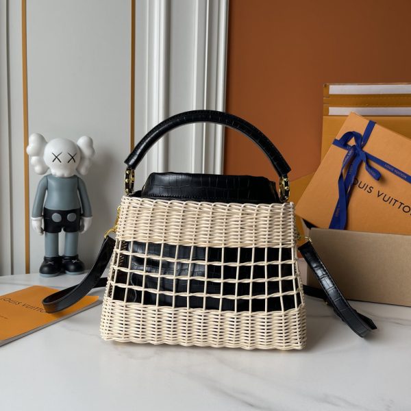 LV Capucines BB Wicker Bag M85481 BC