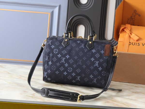 LV Speedy Bandouliere 25 Monogram Denim Bag M13345-M40390 BC LV Speedy Bandouliere 25 Monogram Denim Bag M13345-M40390 BC