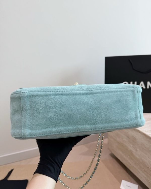 CN Suede Souplissimo Maxi Flap Bag QA CN Suede Souplissimo Maxi Flap Bag QA