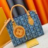 LV OnTheGo PM Monogram Denim Woven Bag M46373 BC