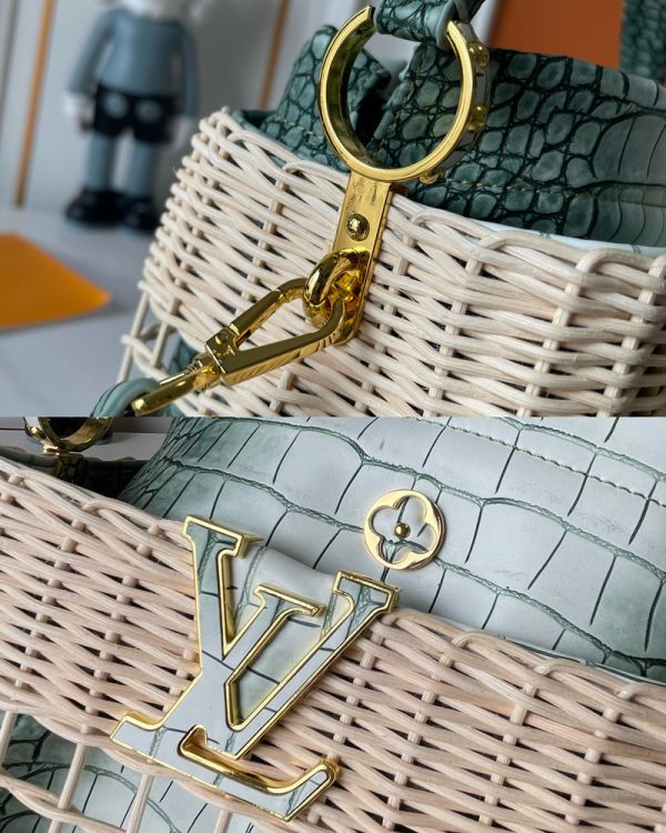 LV Capucines BB Wicker Bag M85481 BC