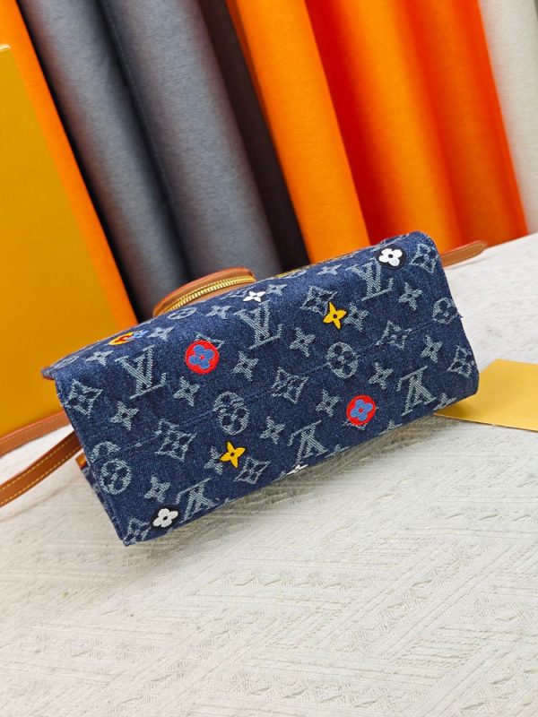 LV OnTheGo PM Monogram Denim Bag M46373 BC LV OnTheGo PM Monogram Denim Bag M46373 BC